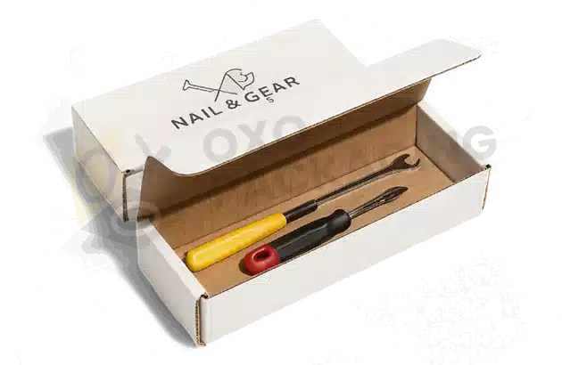 White tuck top boxes